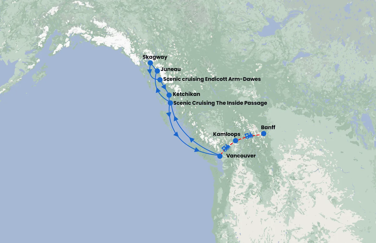 Luxury Alaska Cruise onboard Koningsdam & Rocky Mountaineer
